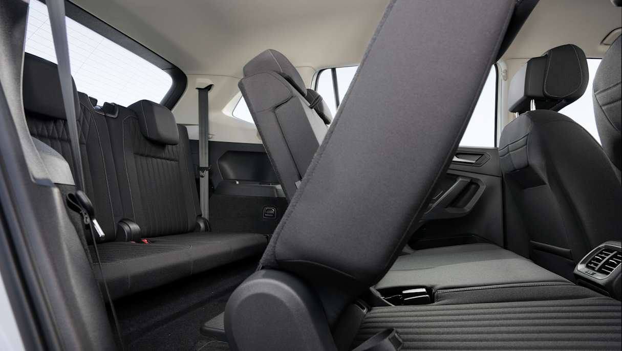The Tiguan Allspace adds a third row of seats.